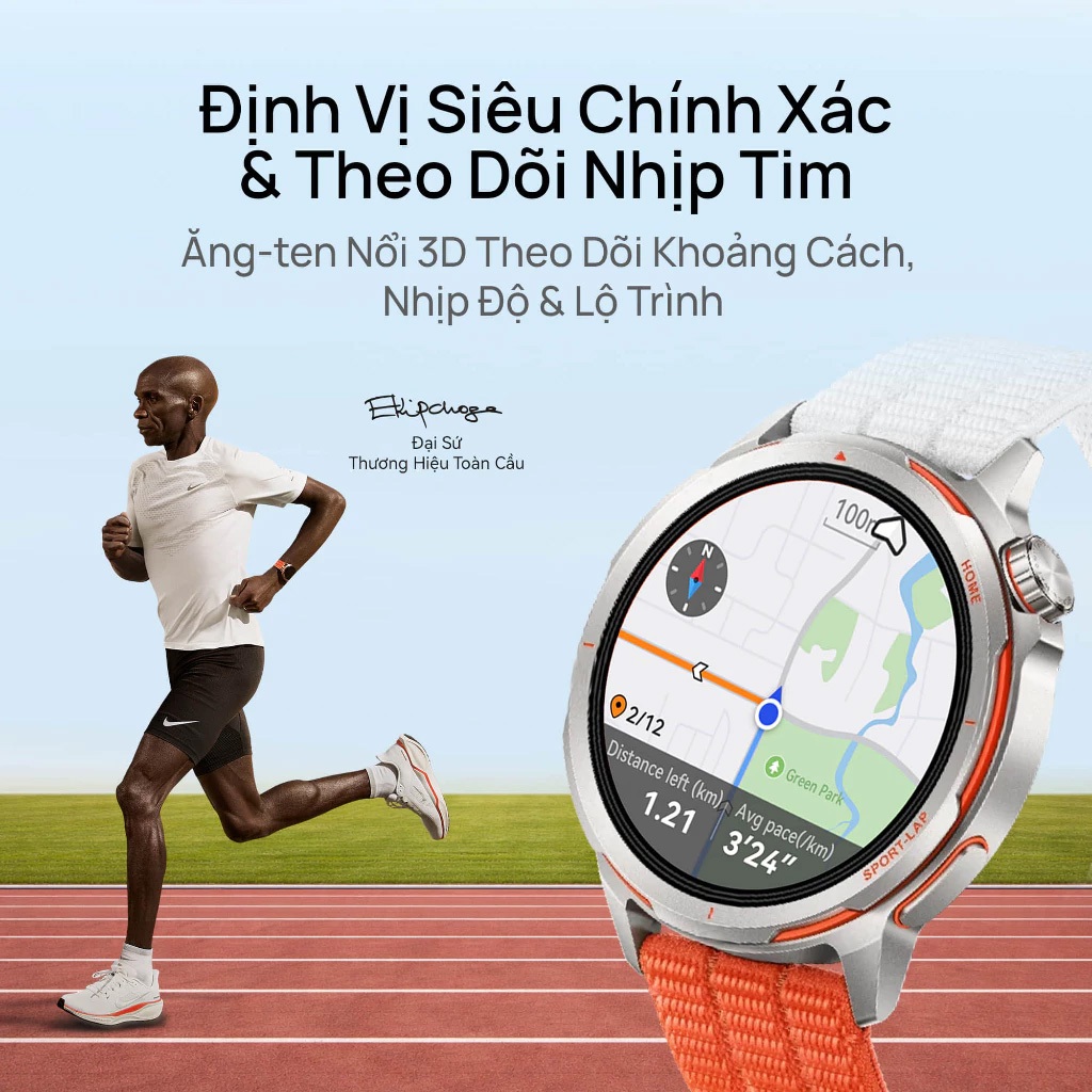 Đồng Hồ Thông Minh HUAWEI WATCH GT Runner 2 | Ultra Performance | Định Vị Siêu Chính Xác | Chế Độ Marathon Chuyên Nghiệp | BigBuy360 - bigbuy360.vn