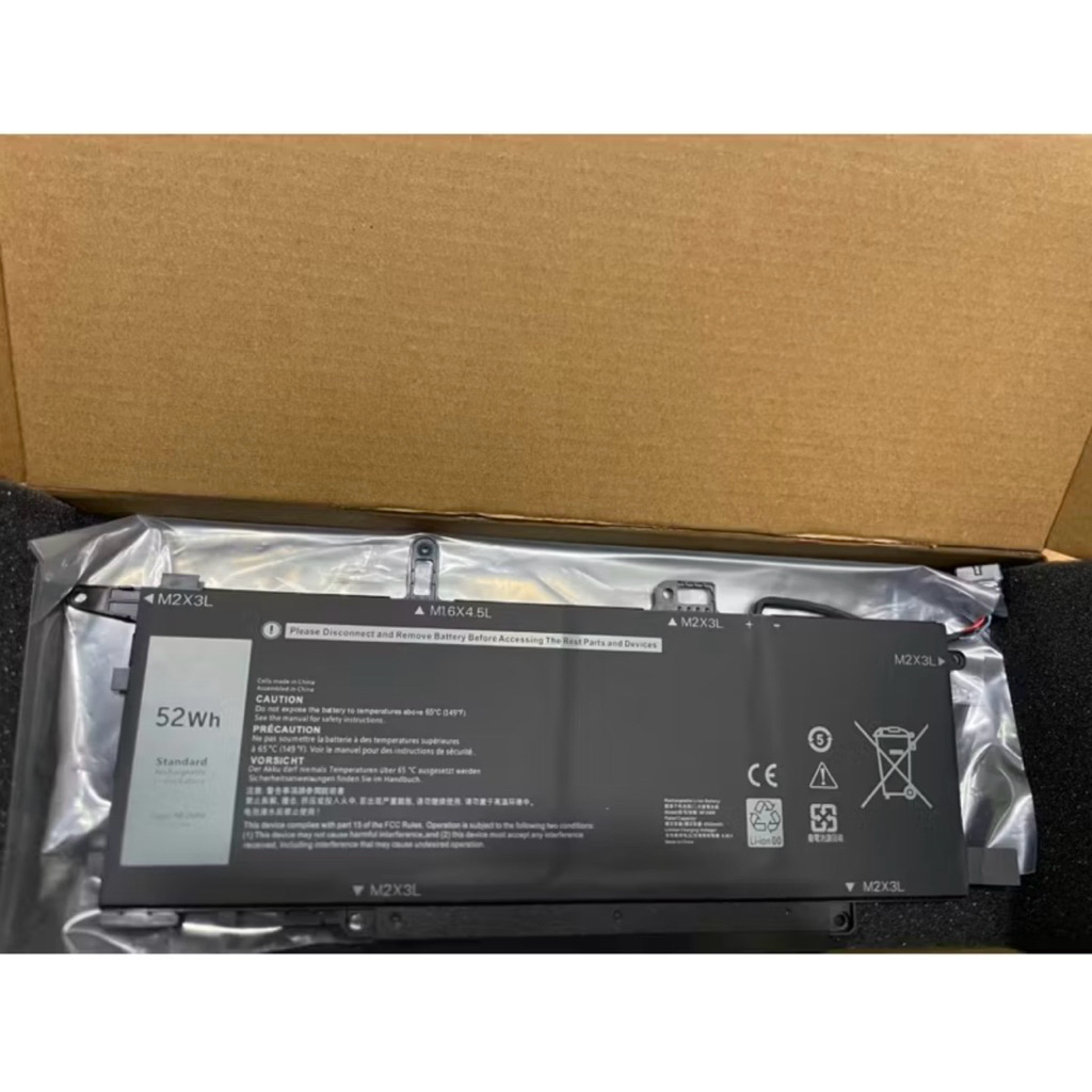 Pin laptop Dell Latitude 7400 2in1 NF2MW - 52Wh Pin Zin New 100% Full Box