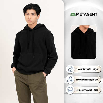 Áo Hoodie Trơn nam Metagent MS 59E4084