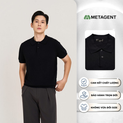 Echo Polo - Áo len nam cổ đức Regular fit Metagent MS 57E4116