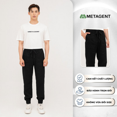 City Slick - Quần Joggers Regular Khaki nam Metagent MS 22E4319