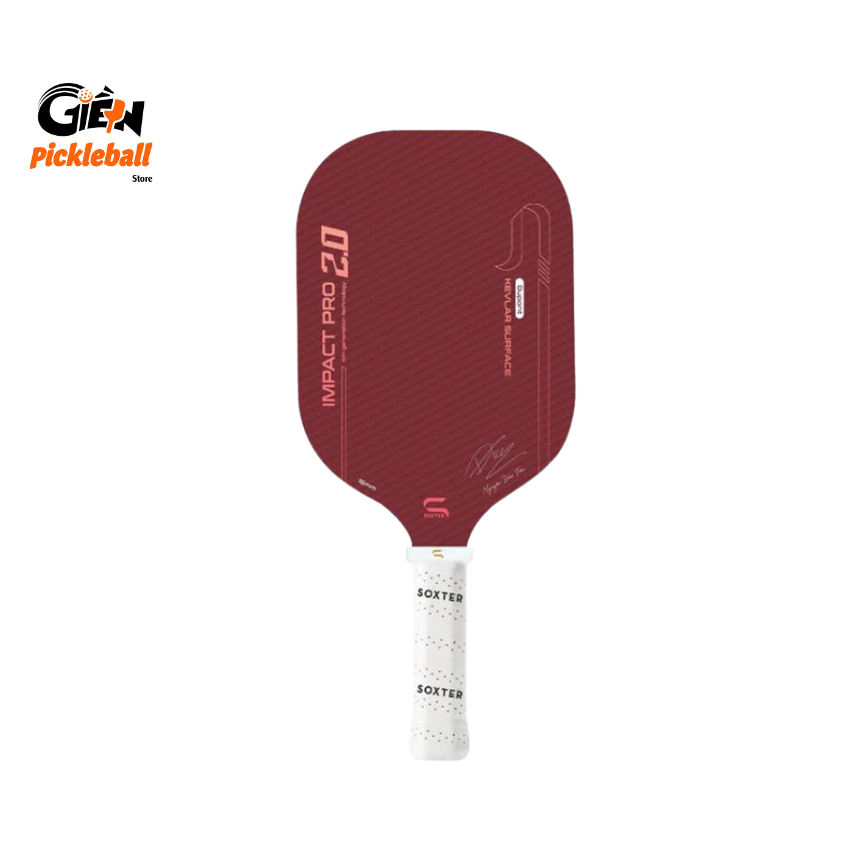 Vợt Pickleball SOXTER IMPACT PRO 2.0 Chính Hãng - Tặng kèm cuốn cán, dán viền, bao mặt vợt