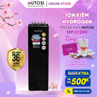 [ Miễn Phí Lắp Đặt ] Máy Lọc Nước 4 Chế Độ: Nóng, Lạnh, Nguội, Ion Kiềm Hydrogen Mutosi MP-S128H