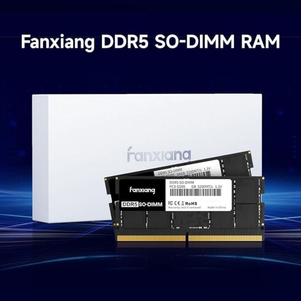 RAM Laptop DDR5 Fanxiang 32GB Bus 4800MHz / 5600MHz SODIMM Nhập Khẩu - Nâng Cấp Hiệu Năng Đỉnh Cao | BigBuy360 - bigbuy360.vn