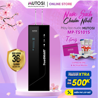 [ Miễn Phí Lắp Đặt ] Máy Lọc Nước Cảnh Báo Thay Lõi MUTOSI TrueSMART MP-TS1015 Nóng Lạnh 10 Lõi