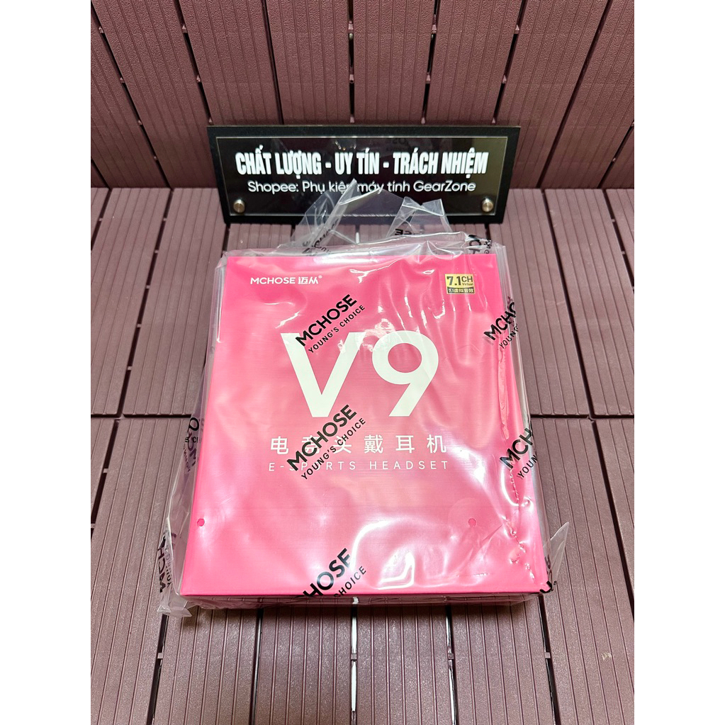 Tai nghe Gaming Mchose V9/V9 Pro ( Tai nghe Wired/Wireless/Bluetooth - Âm thanh 7.1)
