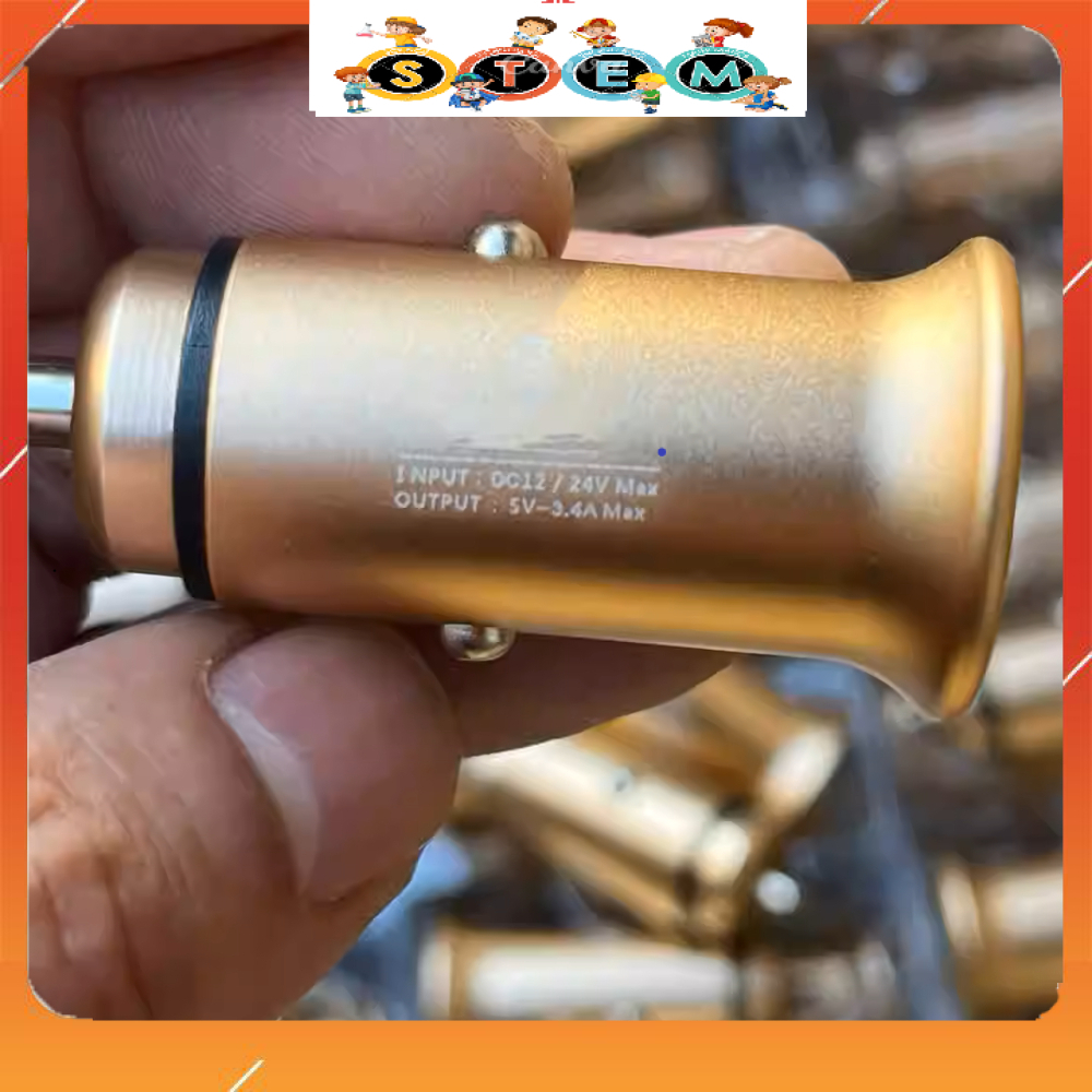 [Stem A-Z][G138] Tẩu Sạc Oto DC 12V/24V Ra 5V 3.4A