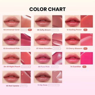 [SON CHIẾT] Son tint PERI.PERRA Water Bare chiết 0,5ml bóng nhẹ lâu trôi