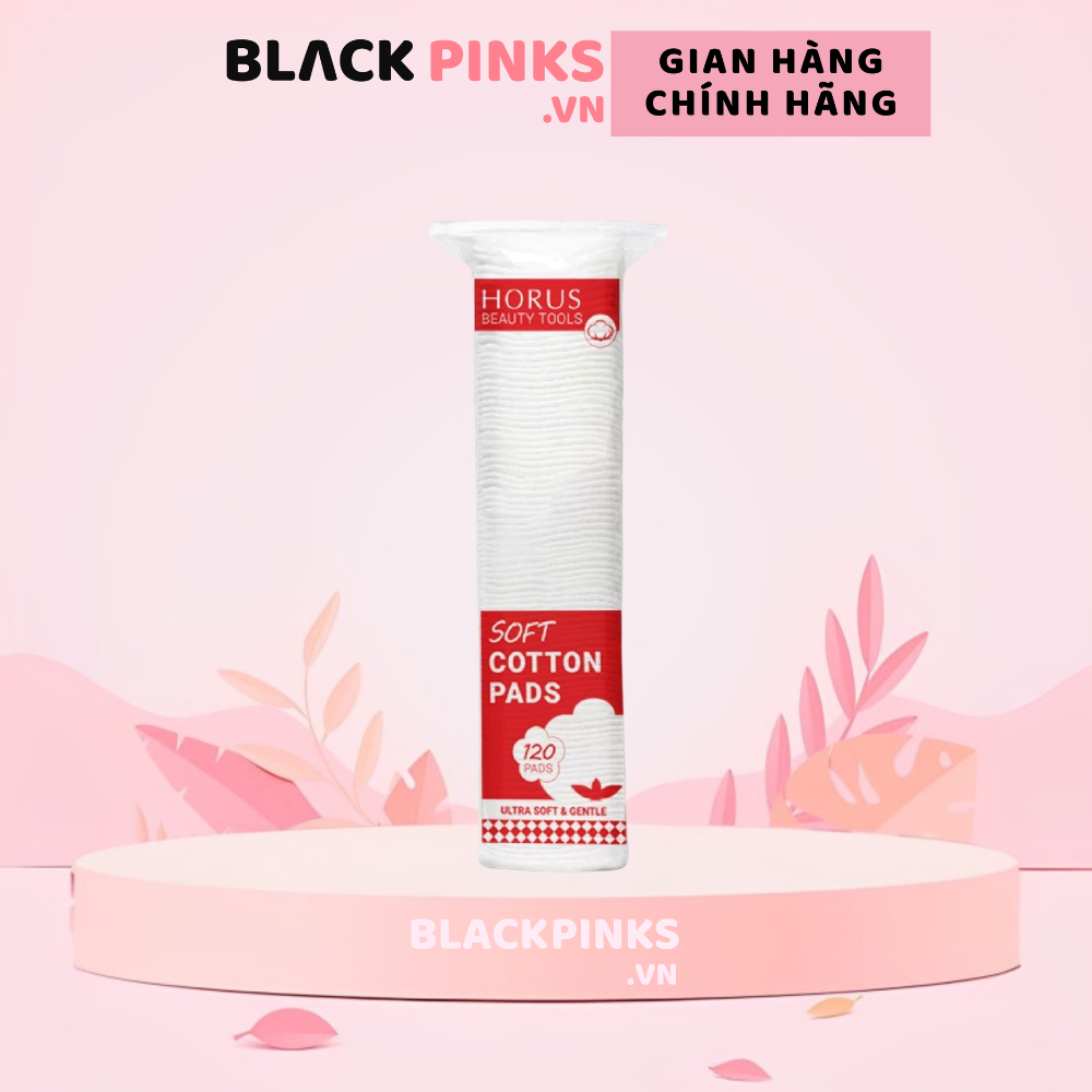 Bông tẩy trang Horus Soft Cotton Pads 120 miếng