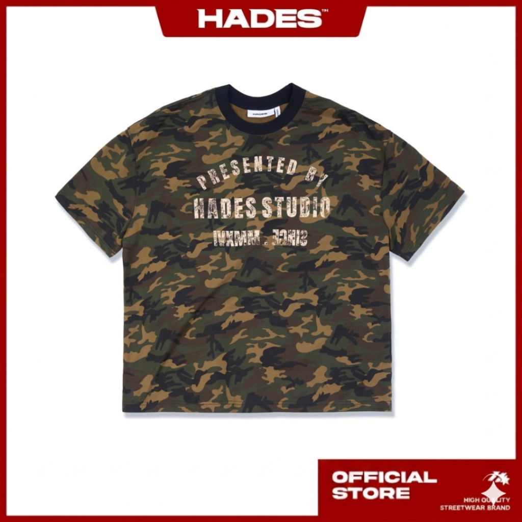 HADES STEALTH CAMO TEE - HADES Brand Chính hãng