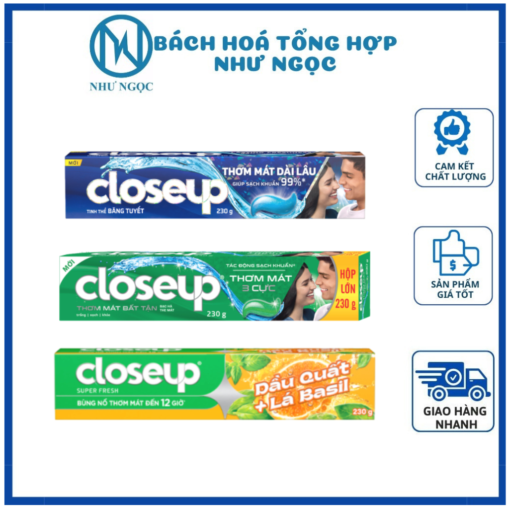 Kem Đánh Răng Closeup Tuýp 230g