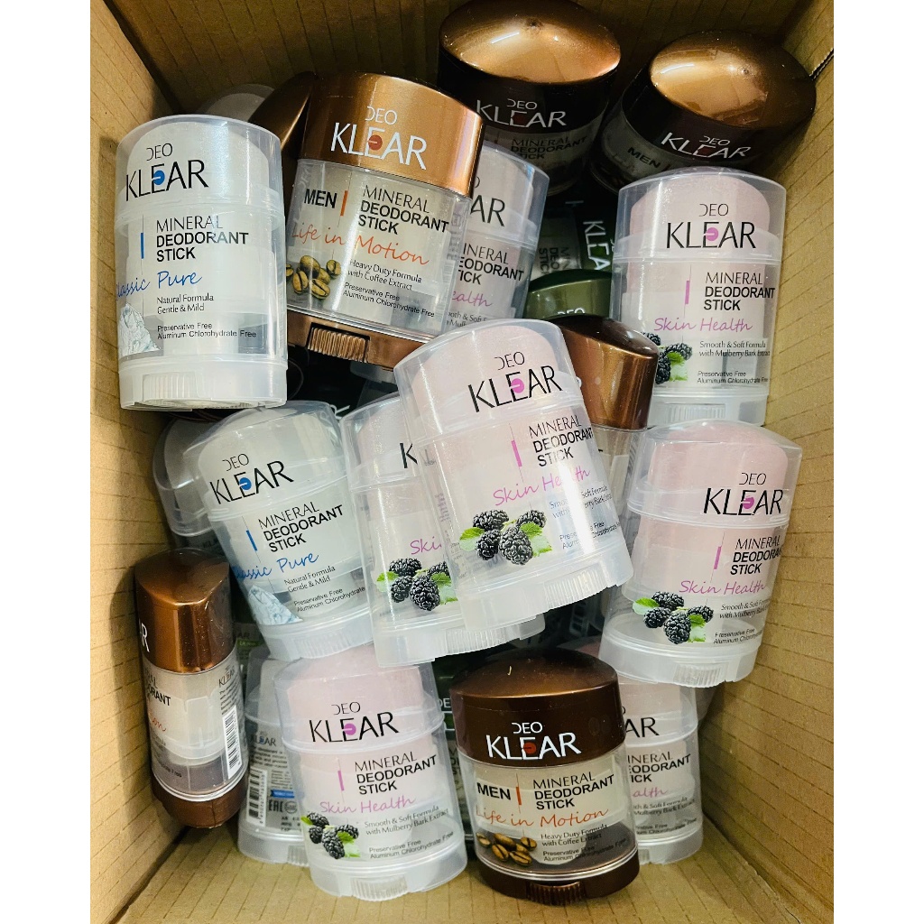 Lăn nách đá khoáng Klear 70g Thái Lan