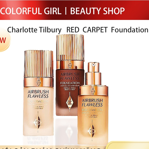 Kem Nền Charlotte Tilbury Airbush Flawless Foundation 30ml