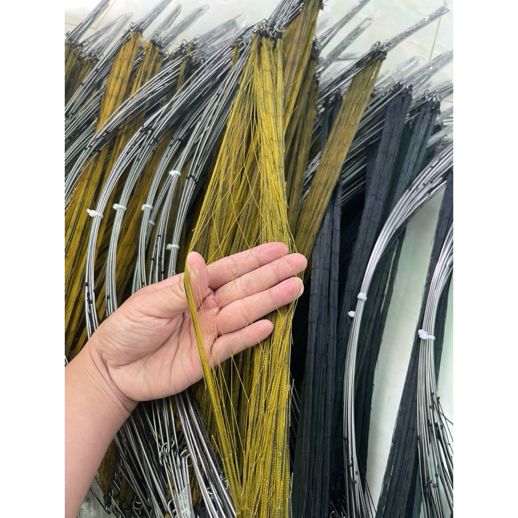 Cung cút làm từ thép AC, lưới dù thái măt 5p, 1 bộ 10 cung