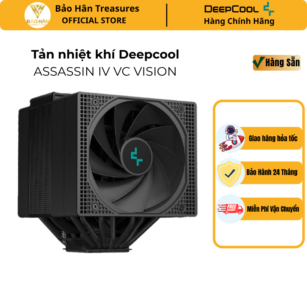 Tản nhiệt khí Deepcool ASSASSIN IV VC VISION - Hàng Chính Hãng