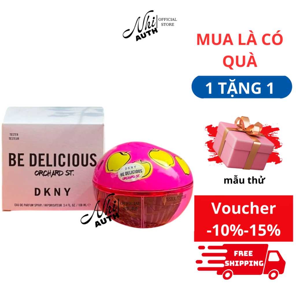 Nước hoa nữ DKNY Be Delicious Orchard Street EDP 100ml Tester chính hãng