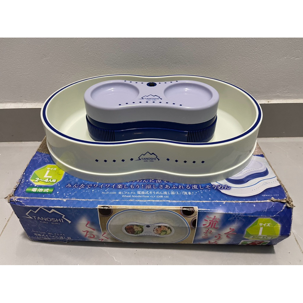 🌀 Máy làm mì lạnh chảy vòng TANOSHI KURU KURU (Nagashi Somen)