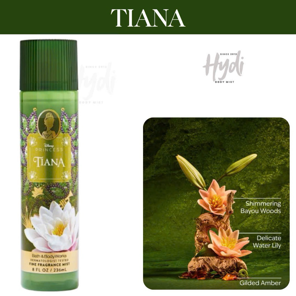 TESTER TIANA XỊT THƠM BODY MIST USA