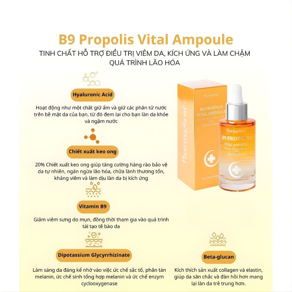 Ảnh 21 của Tinh chất Pharmaform Pre and Postbiotics Synergy Serum cân bằng và phục hồi hệ vi sinh vật trên da.