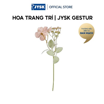 Hoa trang trí | JYSK GESTUR | polyester/nhựa PE | be | C30cm