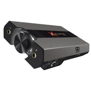 Card âm thanh ngoài Sound BlasterX G6 Creative Labs Black, USB 7.1 HD Gaming DAC