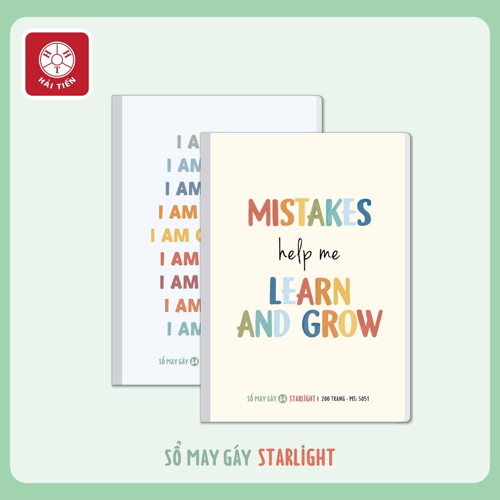 HẢI TIẾN Sổ may gáy bìa bồi cao cấp - Starlight - ĐL 60g/m2 (200,300,400 trang) - Cỡ A4/A5/A6