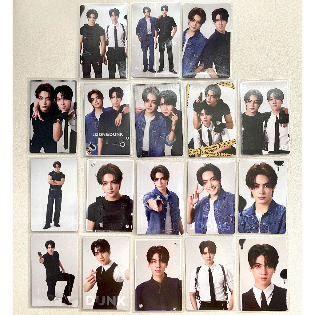 DARE YOU TO DEATH COLLECTIBLE CARD SET JOONGDUNK - Chính hãng GMMTV