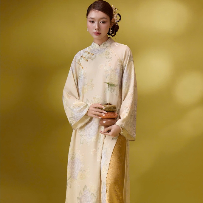 Áo Dài Minh Châu - EDINI - A1712