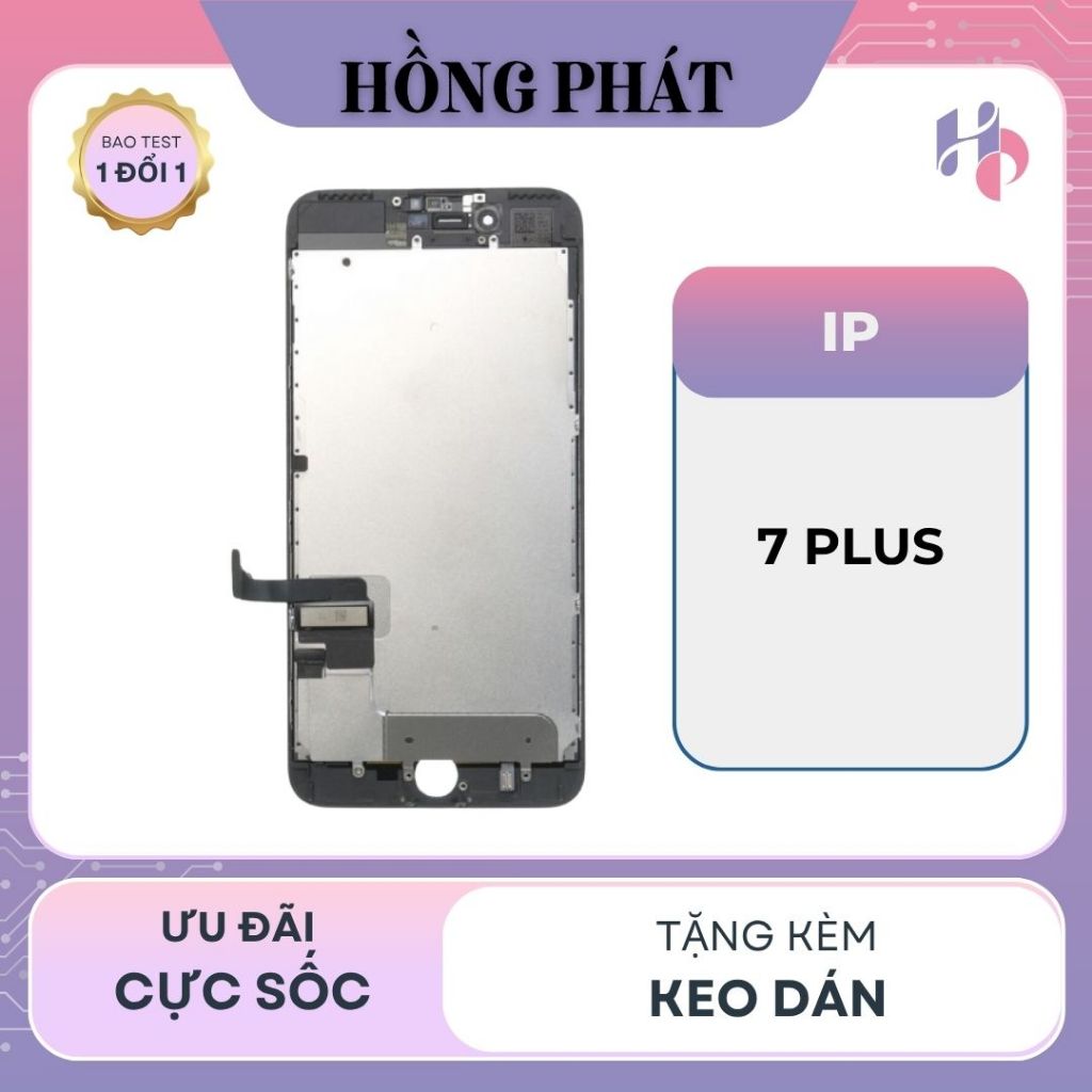 Màn Hình Thay Thế Cho IP 7 PLUS (Tặng kèm keo dán, bộ sửa)