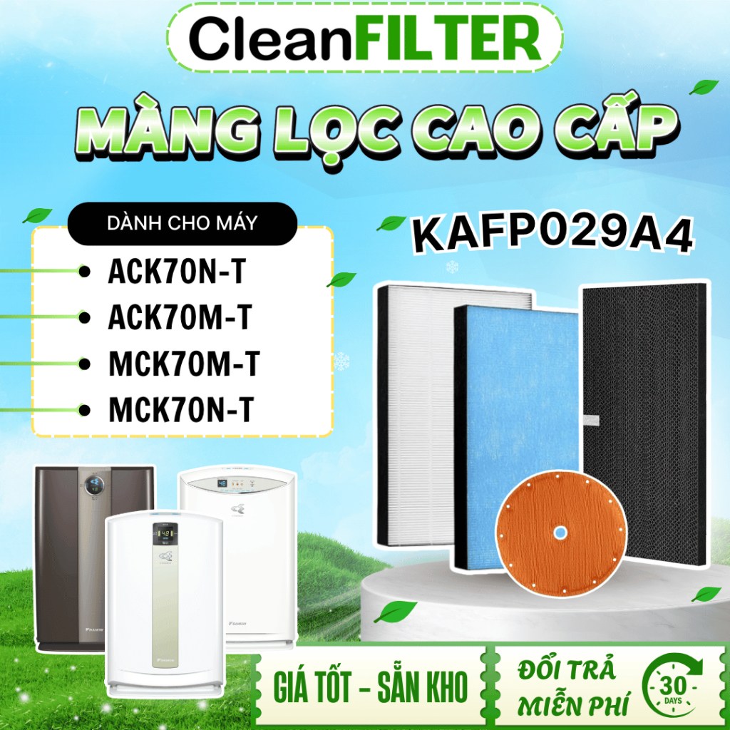 [SHOP SỈ] Màng lọc không khí Daikin: MCK70N, MCK70P, MCK70M, ACK70M, ACK70P, ACK70N, TCK70M,, MCK70S