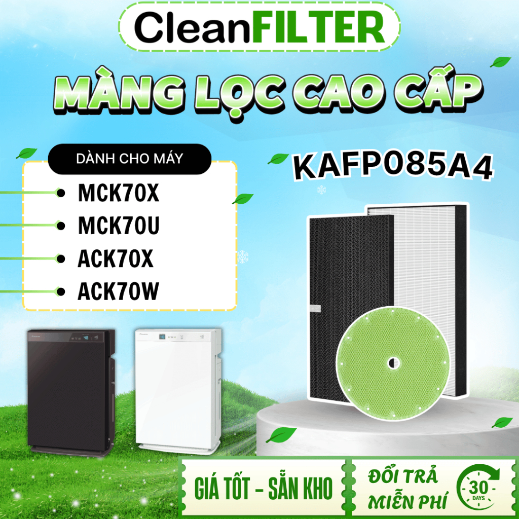 [SHOP SỈ]  Màng lọc không khí Daikin Hộp Wifi [KAFP085A4]: MCK70X,MCK70U,ACK70X,ACK70W,ACK70T,......