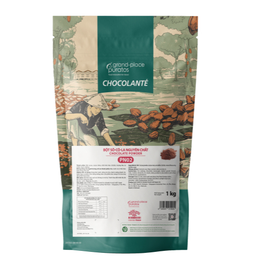 Bột Socola Puratos Chocolate Nguyên Chất Túi 1KG