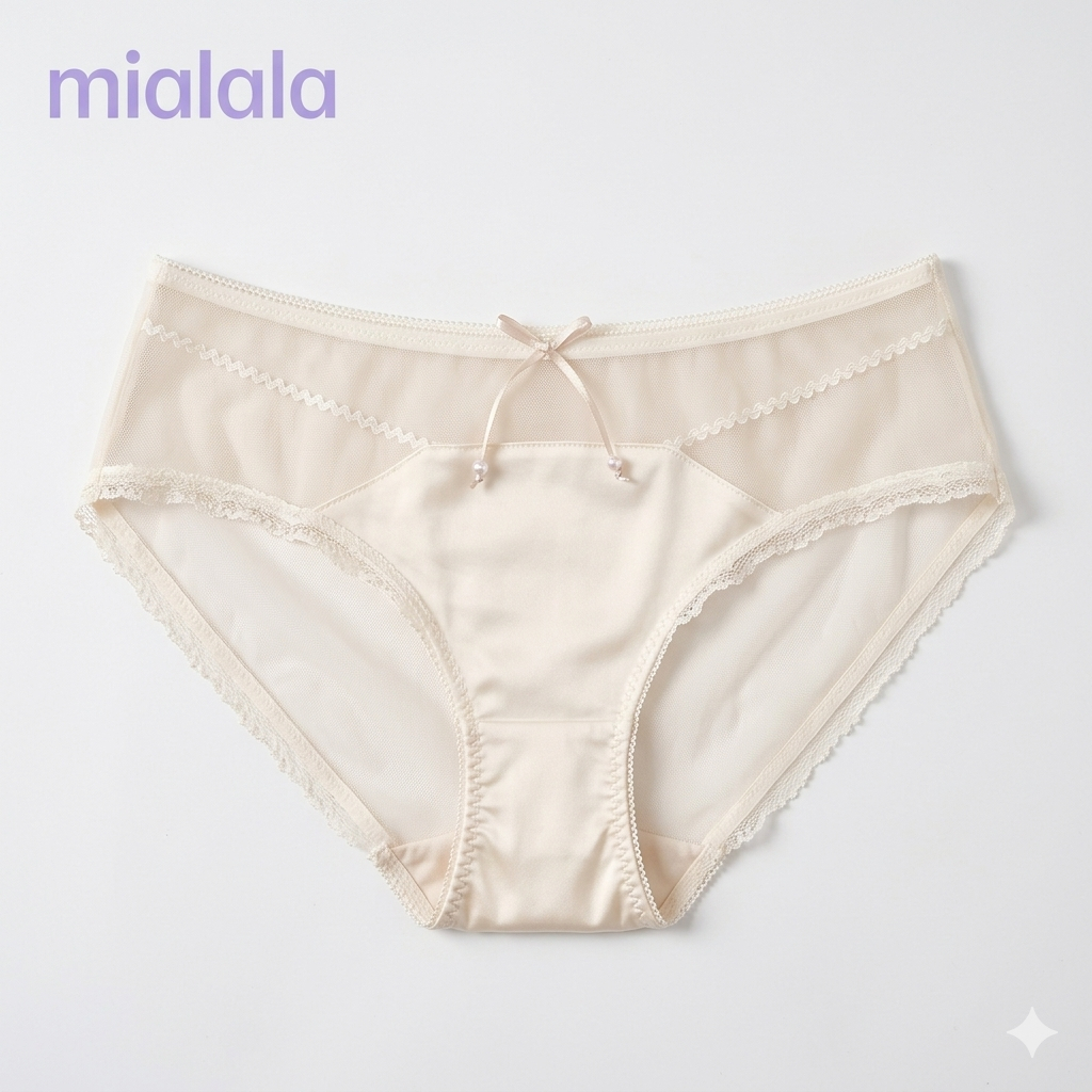 Quần Lót Ren Nữ Mialala Kiểu Dáng Bikini Dễ Mặc Thoải Mái 6042