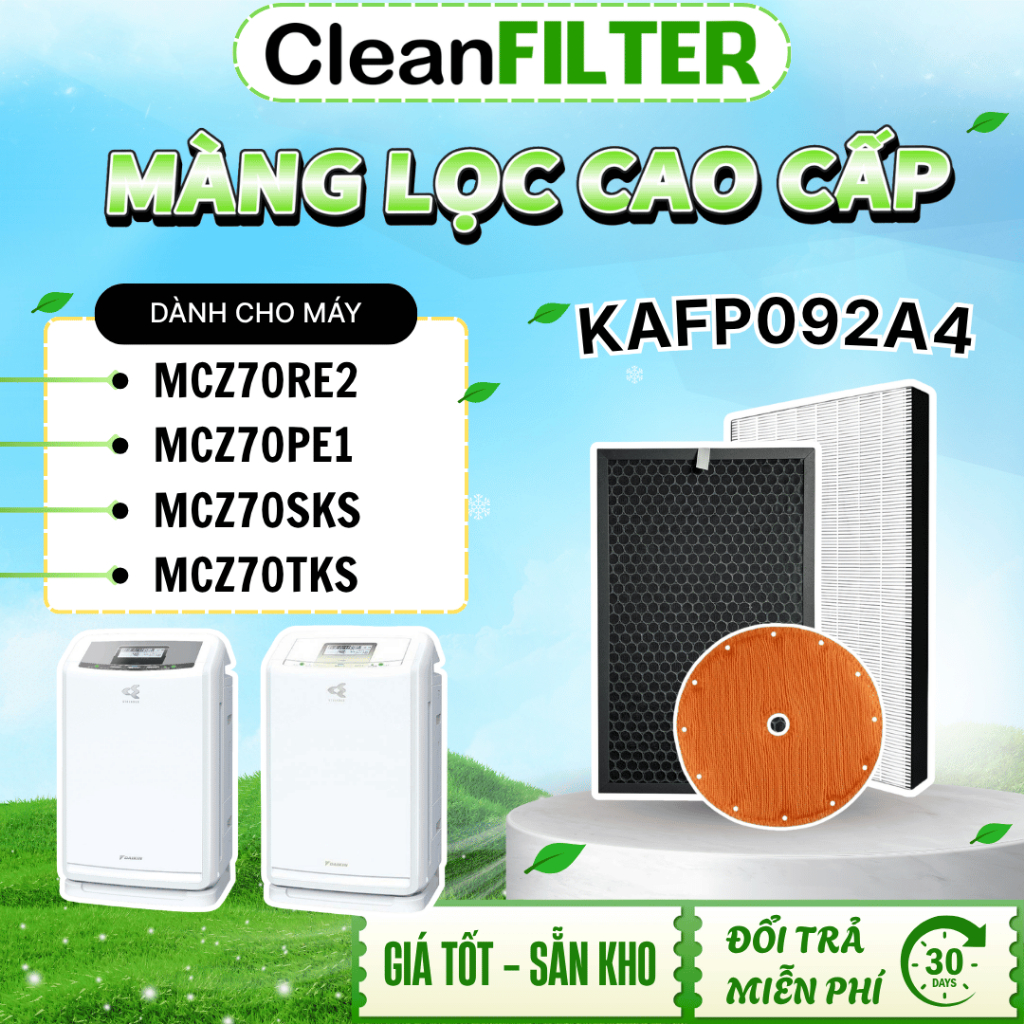 [SHOP SỈ] Màng lọc không khí Daikin [KAFP079A] ACZ70S/T/U/R/P, MCZ70S/T/U/R/P, MCZ70TE4, MCZ70UE5,..