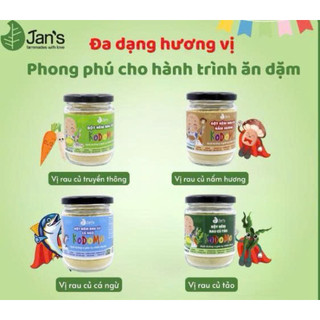 Bột nêm dinh dưỡng Kodomo rau củ