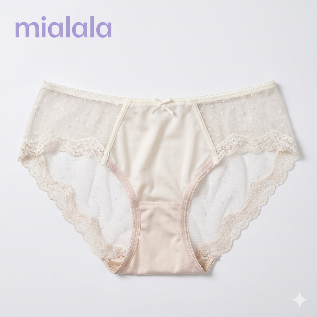 Quần Lót Ren Nữ Mialala Kiểu Dáng Bikini Dễ Mặc Thoải Mái 6041