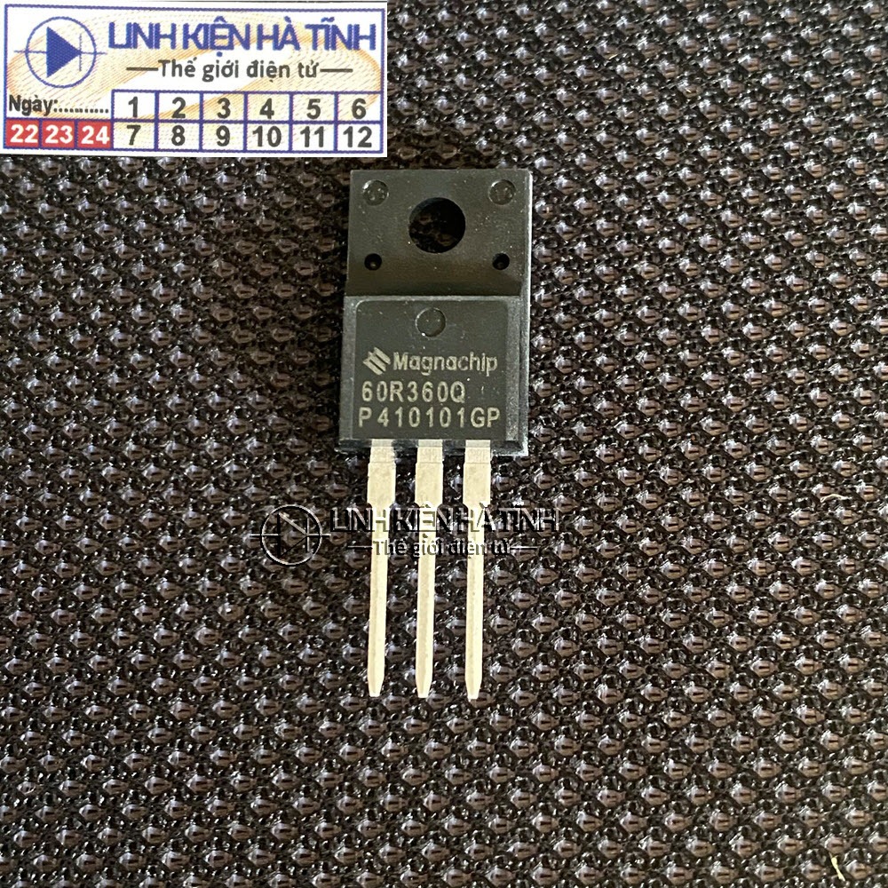 4 con mosfet kênh N 60R360Q 60R360P MMF60R360 11A 650V TO-220F MỚI-AI19