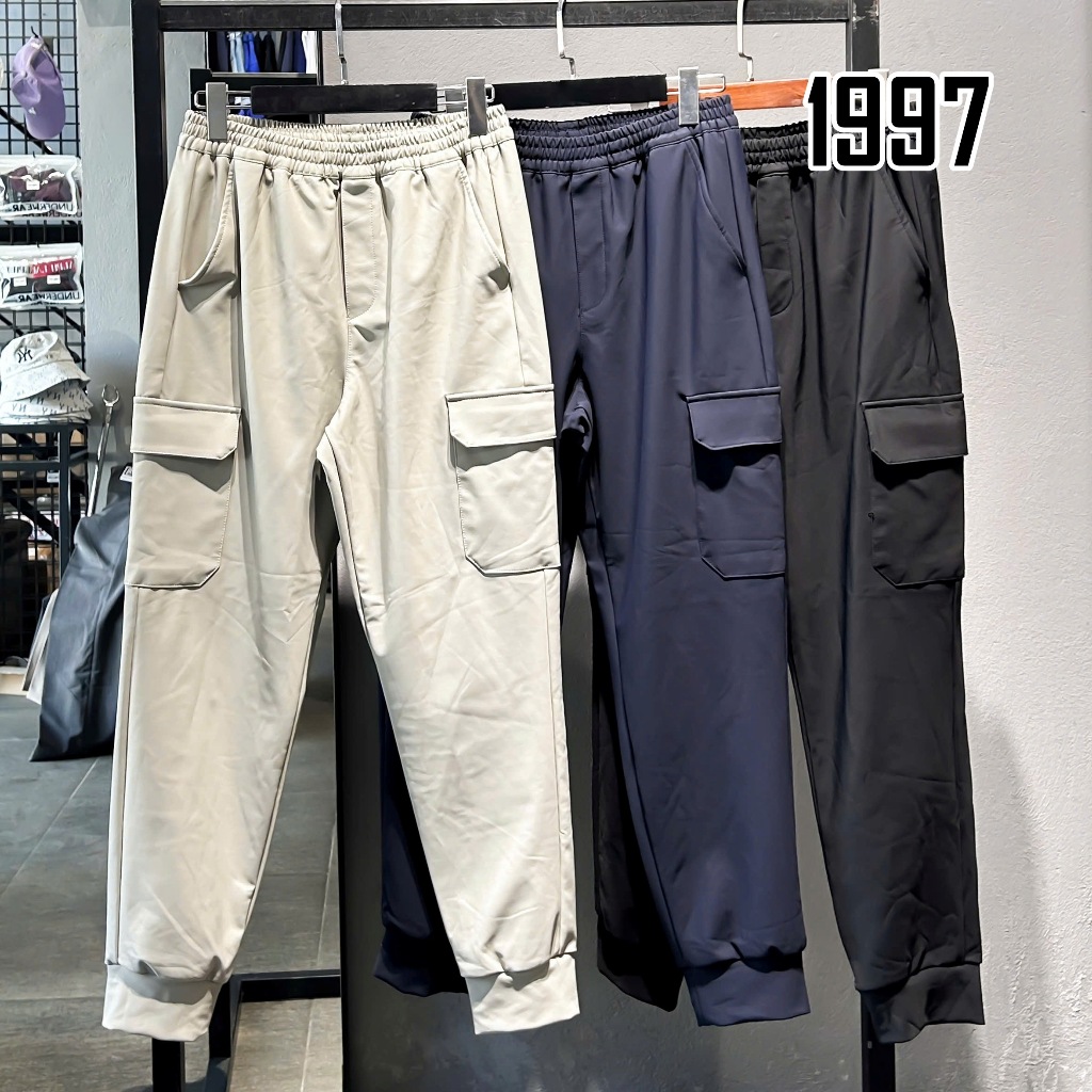 Quần jogger túi hộp Eddie Bauer – Quần dài nam cạp chun 1997