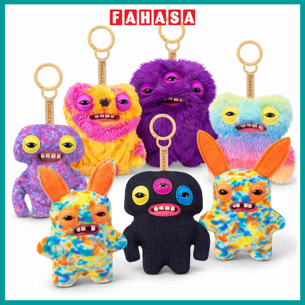 Đồ Chơi Sưu Tầm Fuggler Keyrings 5 Inch - Zuru Toys 15760 - Old Tooth/Squidge/Wide Eyed Weirdo/Annoy