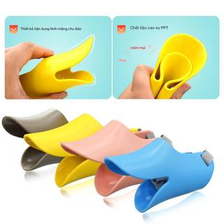 Rọ Mõm Mỏ Vịt Cho Chó - Rọ Mõm Silicon Siêu Dễ Thương, Chống Cắn, Chống Ăn Bậy Cho Cún Cưng