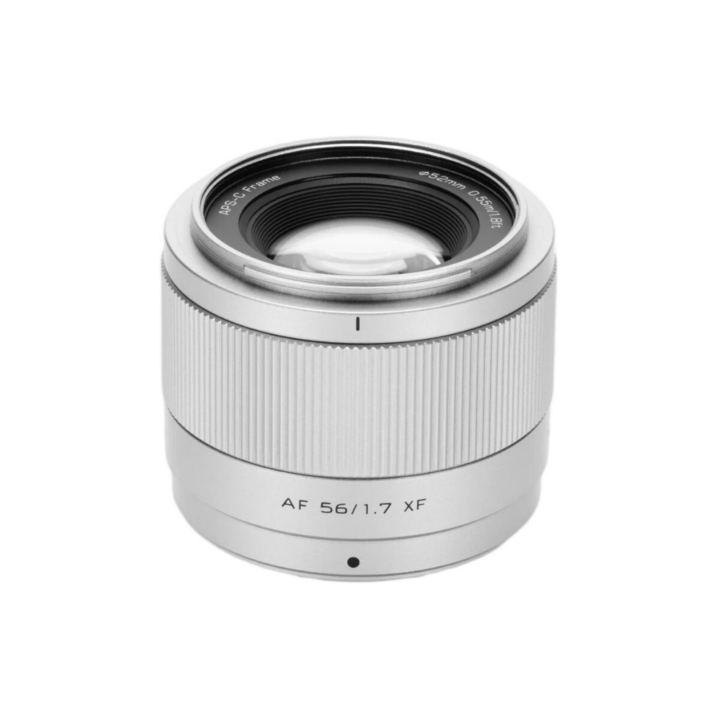 Ống kính Viltrox AF 56mm f1.7 (For Fujifilm / Nikon Z Crop / Sony E Crop) | Chính hãng - Fujifilm XF - Sliver