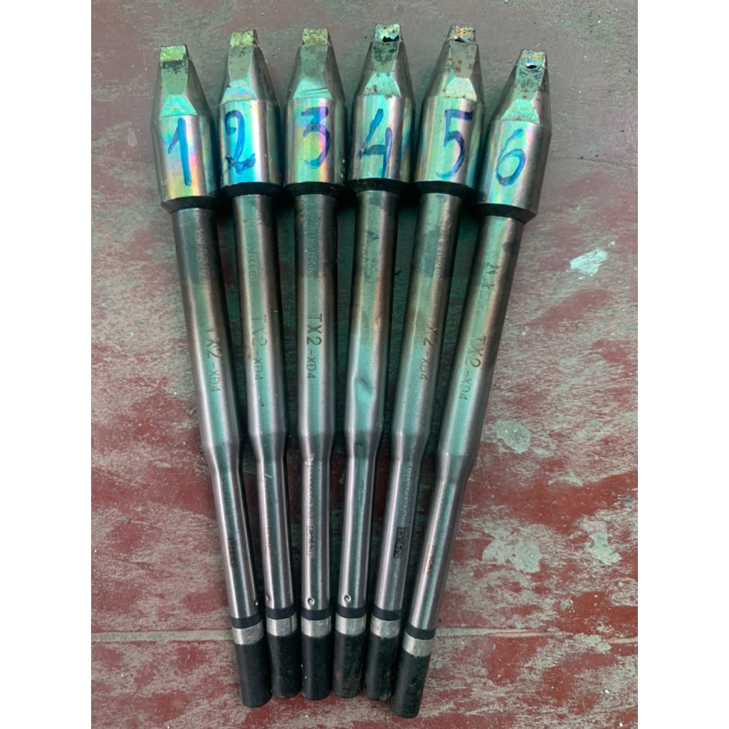 (Bài 2) Tuýp hàn HAKKO TX2-XD4 300W chính hãng ( Xem video miêu tả độ mòn)