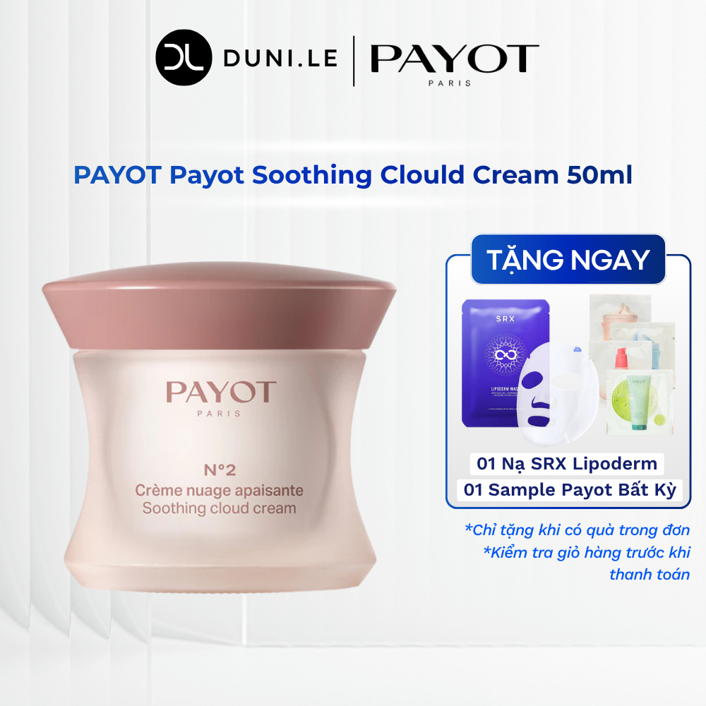 Kem Dưỡng PAYOT Payot Soothing Clould Cream 50ml Lợi Khuẩn Phục Hồi Làm Dịu Cho Mọi Loại Da | Duni L