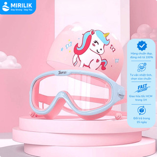 Combo Kính Bơi + Nón Bơi + Bịt Tai Trẻ Em YOUYOU Mirilik Bộ Kính Bơi Cho Bé Chống Nước Chống Mờ