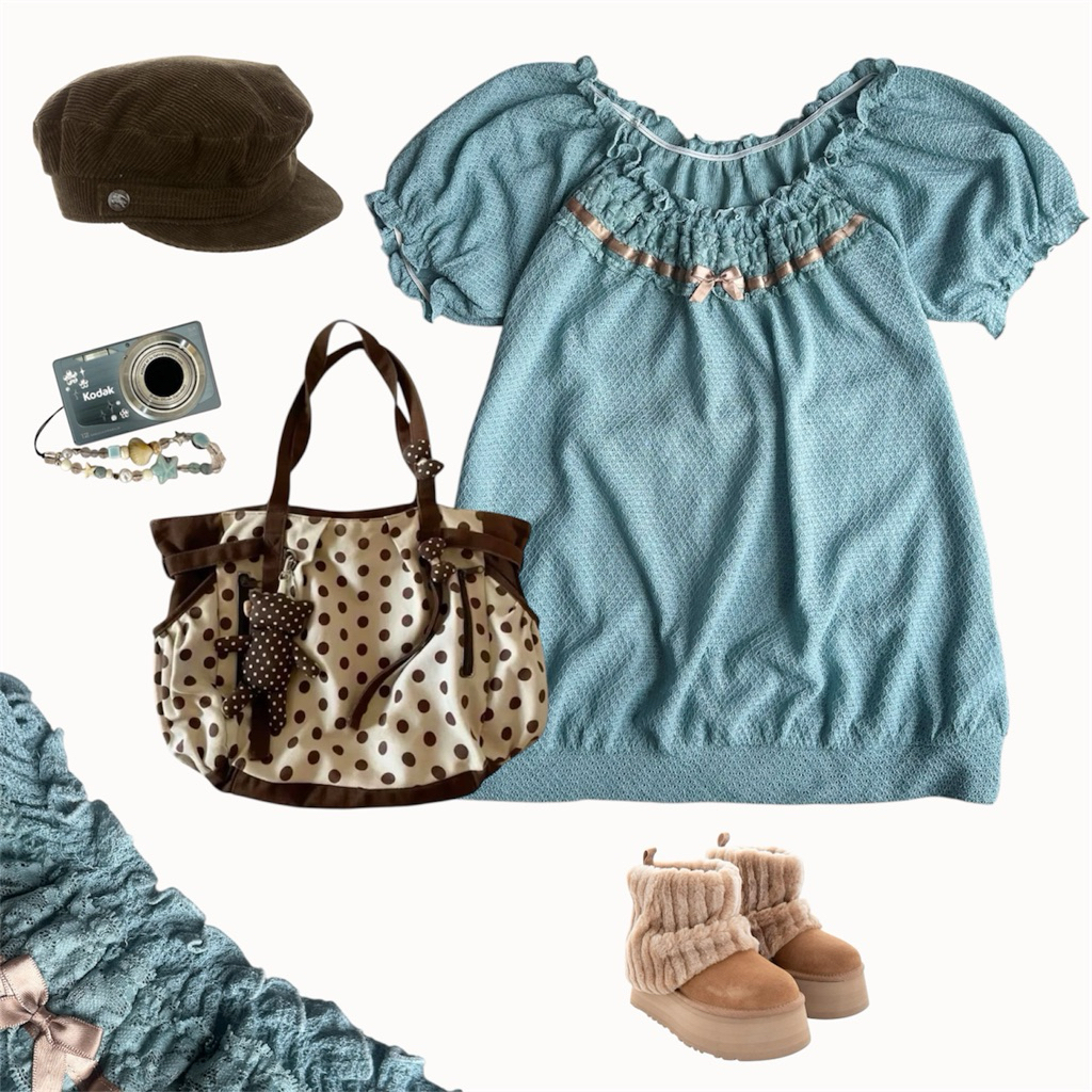 [Thrift/2Hand] ÁO, ĐẦM STYLE COQUETTE, FAIRY, MORI, Shoujo Girl - Đọc mô tả