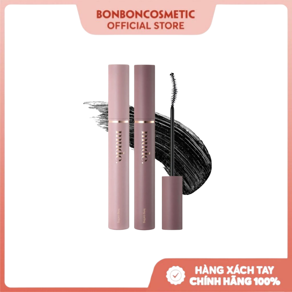 Mascara Mude Inspire Skinny Curling 01 Black - BONBONCOSMETIC