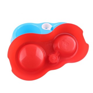 Bát Ăn Đôi Tự Động Cho Chó Mèo - Bát Ăn Kèm Bình Nước Tự Động, Tiện Lợi, Dễ Vệ Sinh - Phụ Kiện Thú Cưng