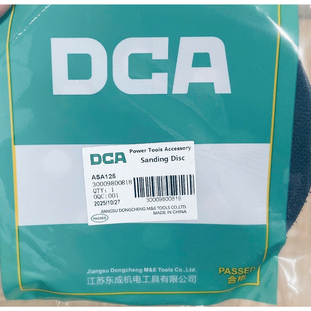 Đế máy chà nhám DCA dùng cho các mã máy M9202B, M9204B, máy DCA ASA125mm