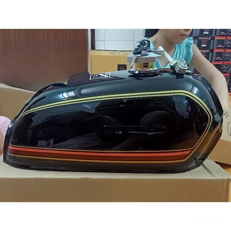 1 Bộ Thùng xăng xe máy cup CD - 70/90cc( tặng nắp xăng , khóa xăng )