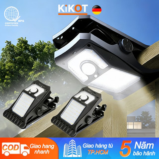 KIKOT Đèn Kẹp Năng Lượng Mặt Trời  LED Cảm Biến Chuyển Động, Chống nước mạnh, nhẹ nhàng, Ánh sáng cắm trại ngoài trời